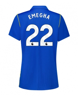 Chelsea Emmanuel Emegha #22 Maglia Gara Casa Repliche 2026-27 Donna Maniche Corte Chelsea Emmanuel Emegha #22 Maglia Gara Casa Repliche 2026-27 Donna Maniche Corte